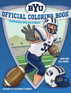 BYU Football Coloring Books – NormGrock – Illustrator